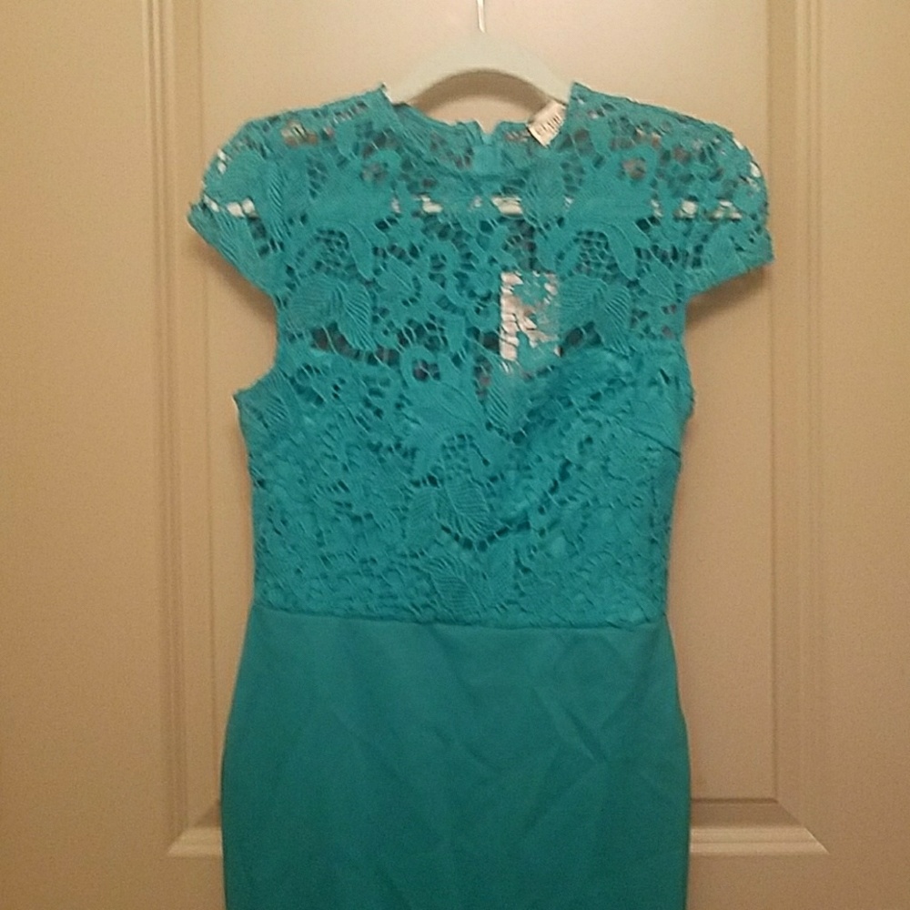 Teal Dress